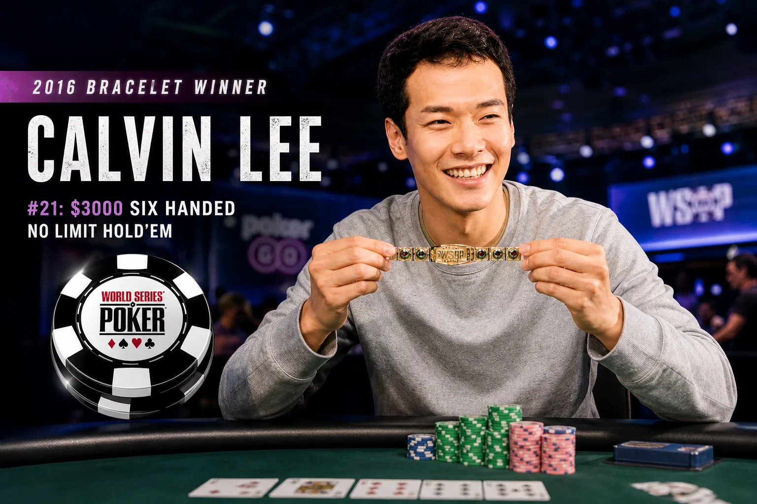 캘빈리(Calvin Lee) — 서울 출생 WSOP 브레이슬릿 우승자, 마카오 캐쉬게임 출신 한국계 미국인 그라인더