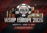 WSOPE 유럽 2026 대회 정보 — 03.31 ~ 04.12
