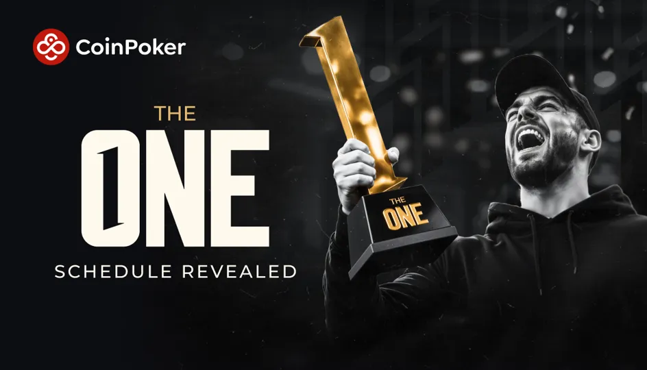 코인포커 더 원(The One) 일정 안내 | 총상금 500만 달러 보장, 우승 100만 달러