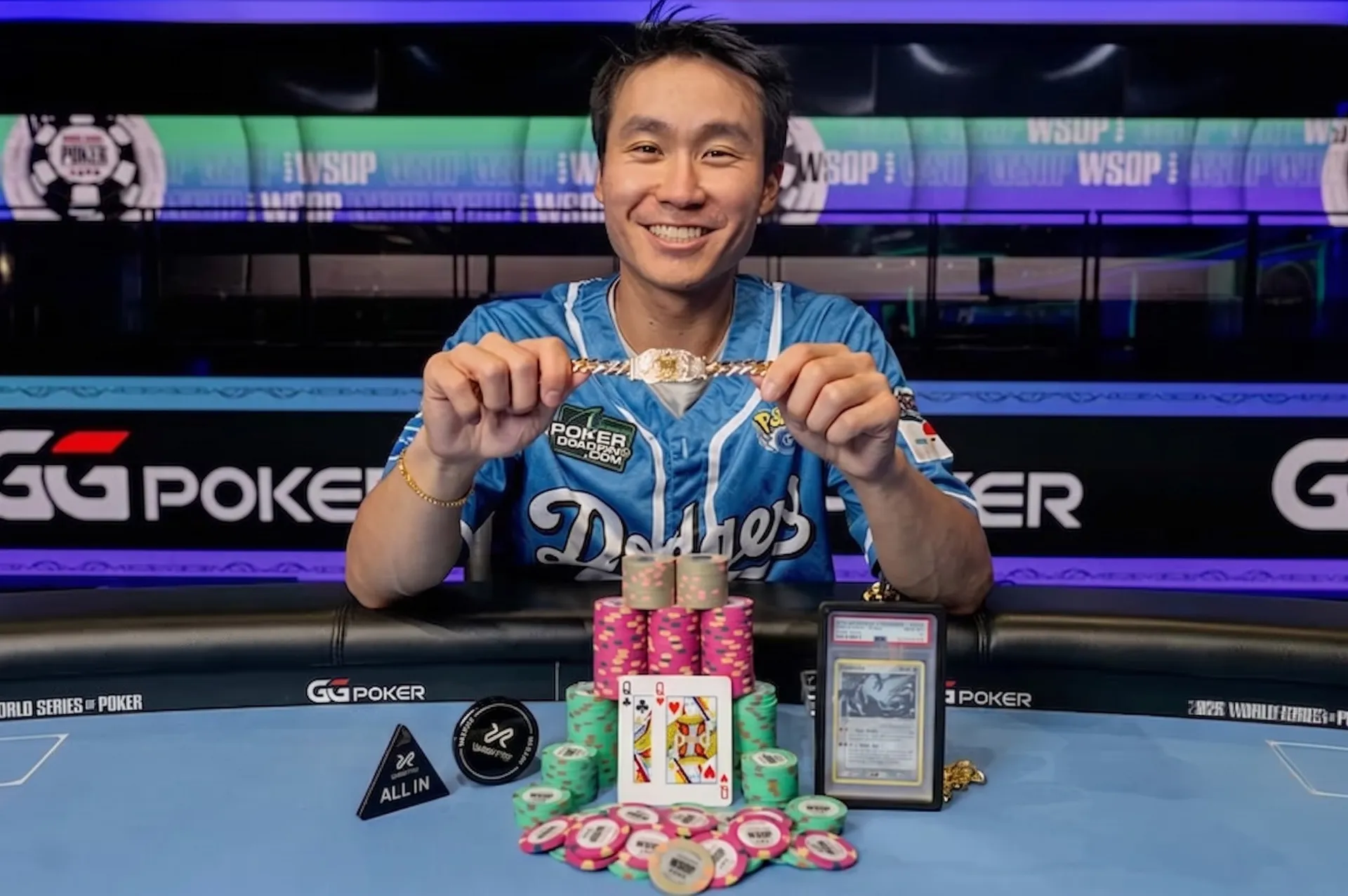 램페이지, 마테오스 헤즈업 첫 패배시켜 통산 2번째 브레이슬릿 획득