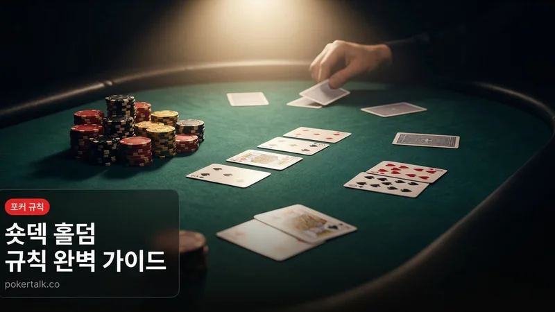 숏덱 홀덤 규칙 완벽 가이드 | 일반 홀덤과의 차이점과 족보·확률 정리