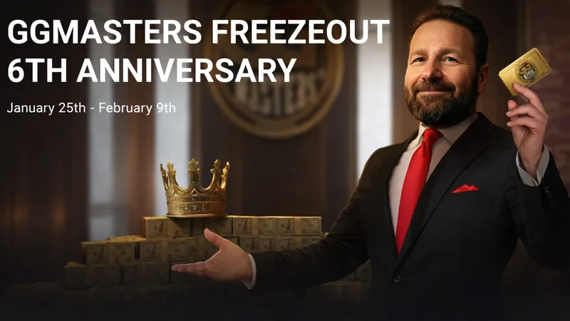 GGPoker Confirms $10 Million Guaranteed GGMasters for 6th Anniversary