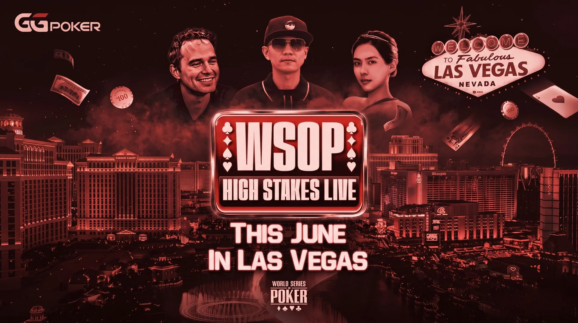 베가스로 간 밀리언 달러 게임…WSOP, 첫 하이스테이크 캐시 스트리밍 연다
