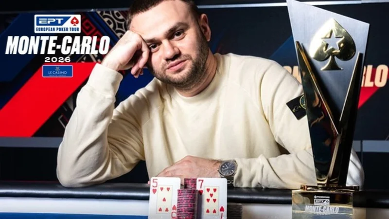 로만 스토이카, EPT 몬테카를로 메인이벤트 우승 €825,000