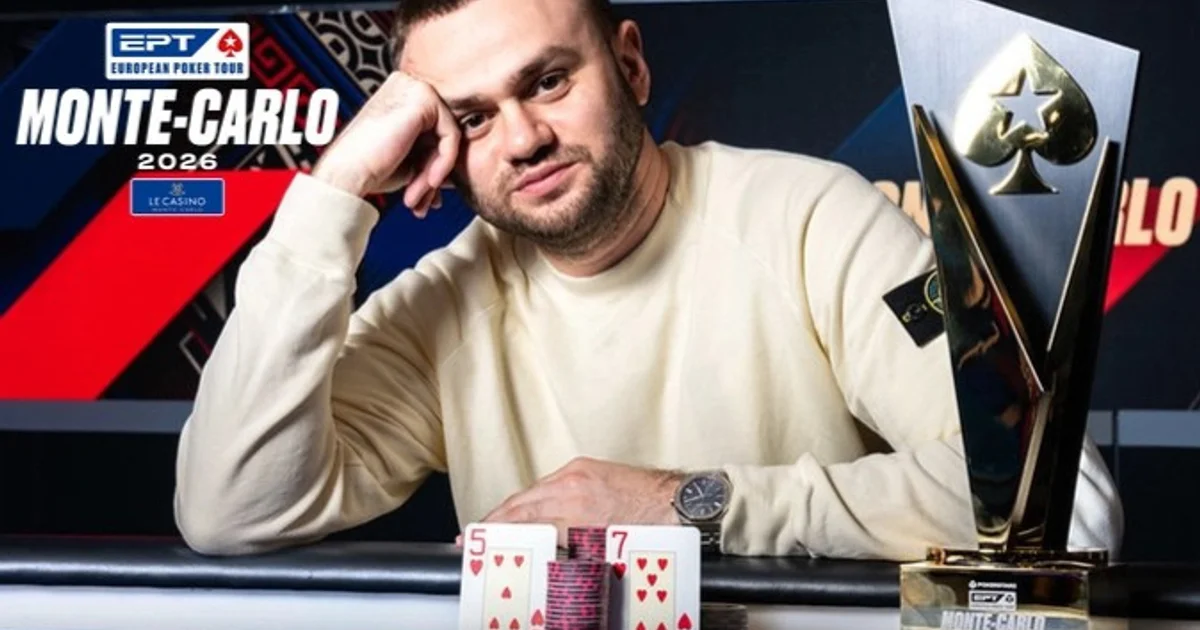 로만 스토이카, EPT 몬테카를로 메인이벤트 우승 €825,000