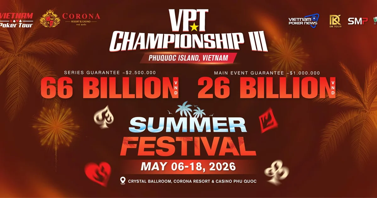 2026 VPT 챔피언십 3 대회 일정 총정리 – 5월 6일 푸꾸옥 개막