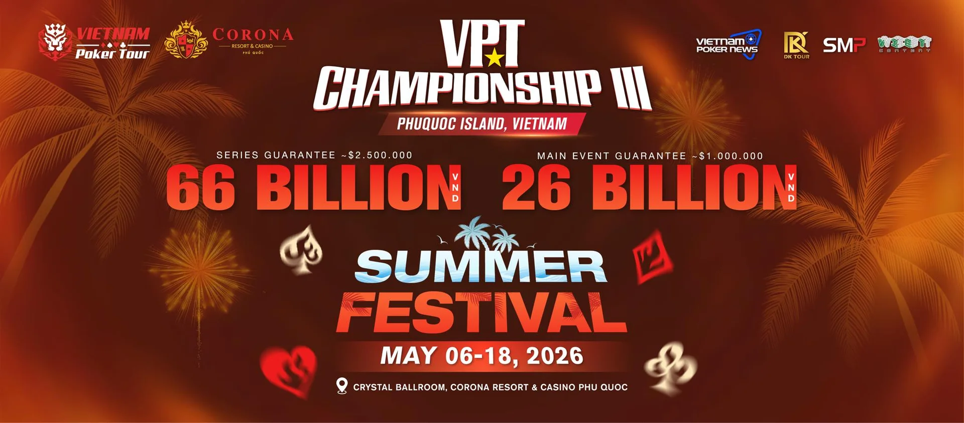 2026 VPT 챔피언십 3 대회 일정 총정리 – 5월 6일 푸꾸옥 개막