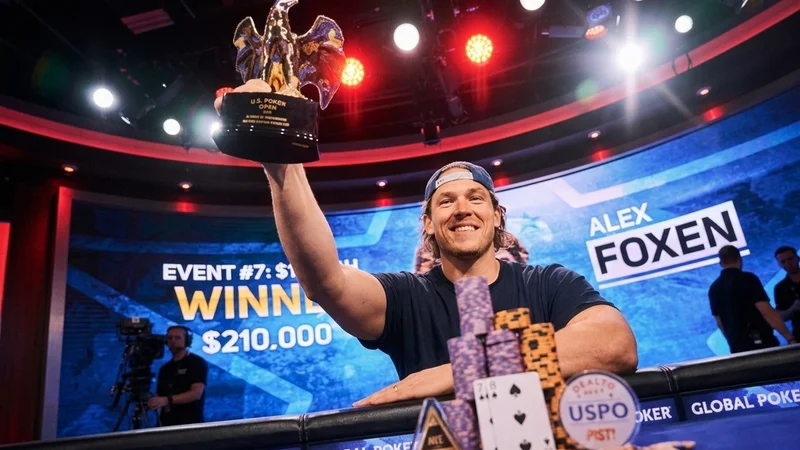 알렉스 폭센, PGT 13승으로 샘 소버렐과 최다 타이틀 공동 1위