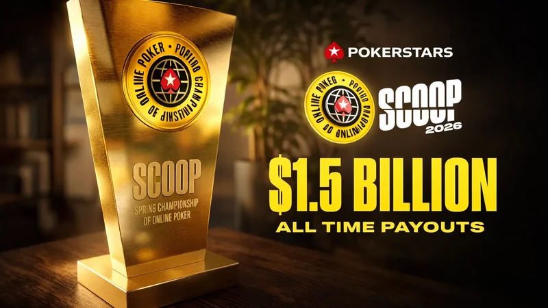 누적 상금 15억 달러 — PokerStars SCOOP, 온라인 포커 역사를 새로 썼다
