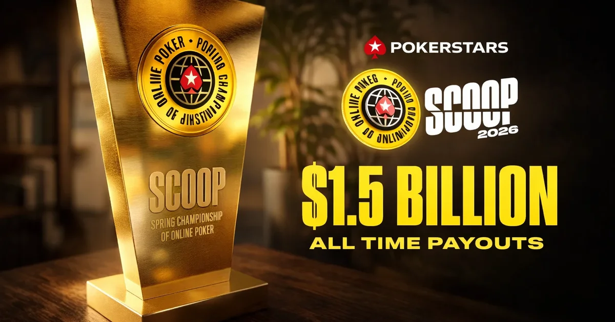 누적 상금 15억 달러 — PokerStars SCOOP, 온라인 포커 역사를 새로 썼다