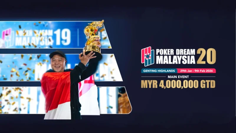 Poker Dream 20 Malaysia 🇲🇾