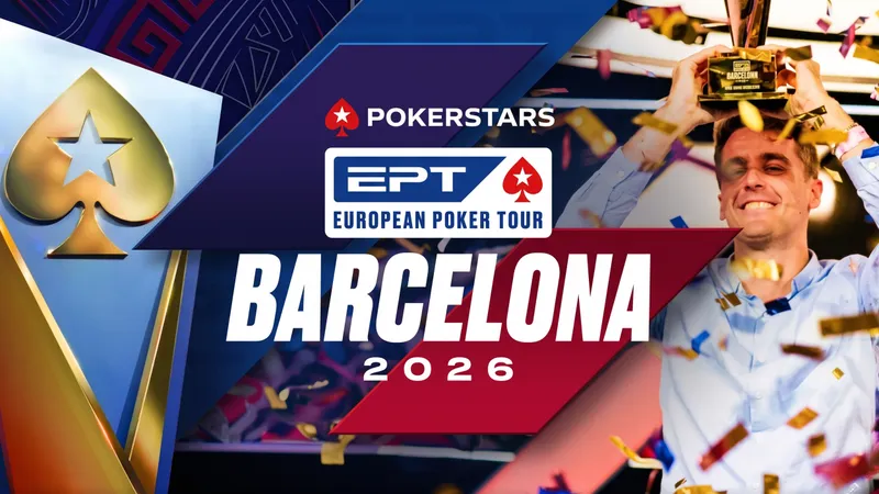 EPT 바르셀로나 2026 일정 안내 | 8월 16일(일) ~ 8월 29일(토)
